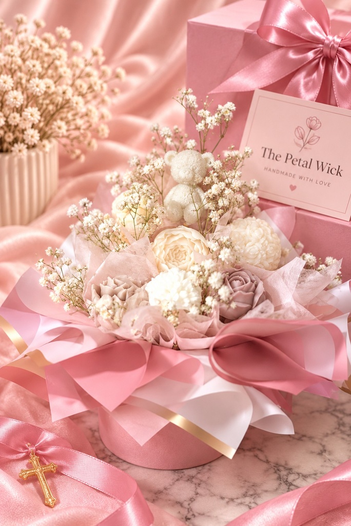 Dreamy Baptism Bouquet with Teddy Bear 2.jpg
