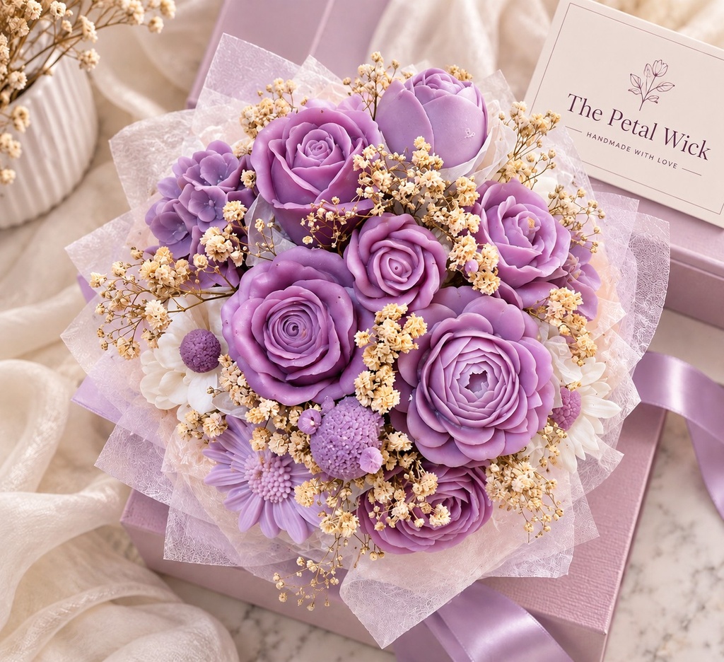 Lavender Petal Wick Gift Bouquet.jpg