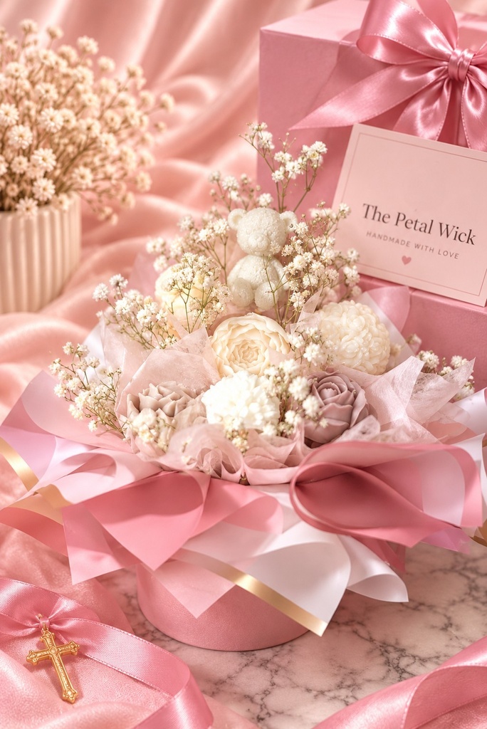 Dreamy Baptism Bouquet with Teddy Bear 2.jpg