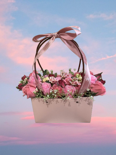 B 2 - Pink Forever Basket